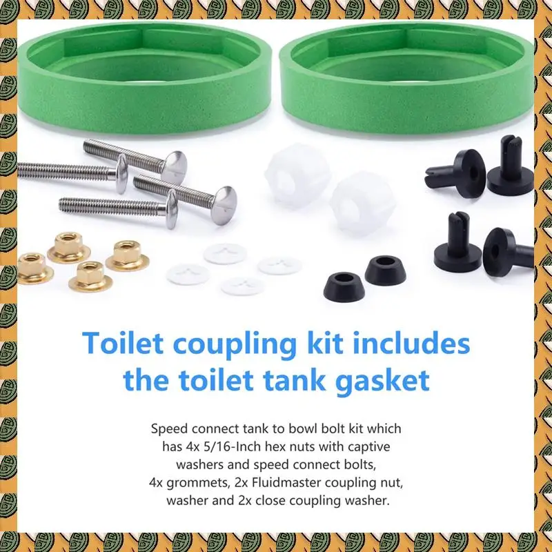 

Комплект для замены унитаза A77I, внутренний бак, 3-дюймовая прокладка для унитаза, 2 шт., болты и другие незаменимые детали для AS738756-0070A