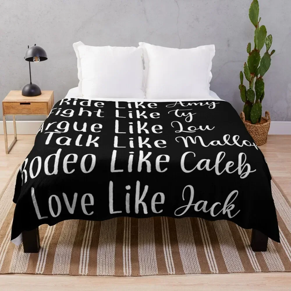 

Ride like Amy Throw Blanket Warm Comfortable Blanket Gift for Parents Friends