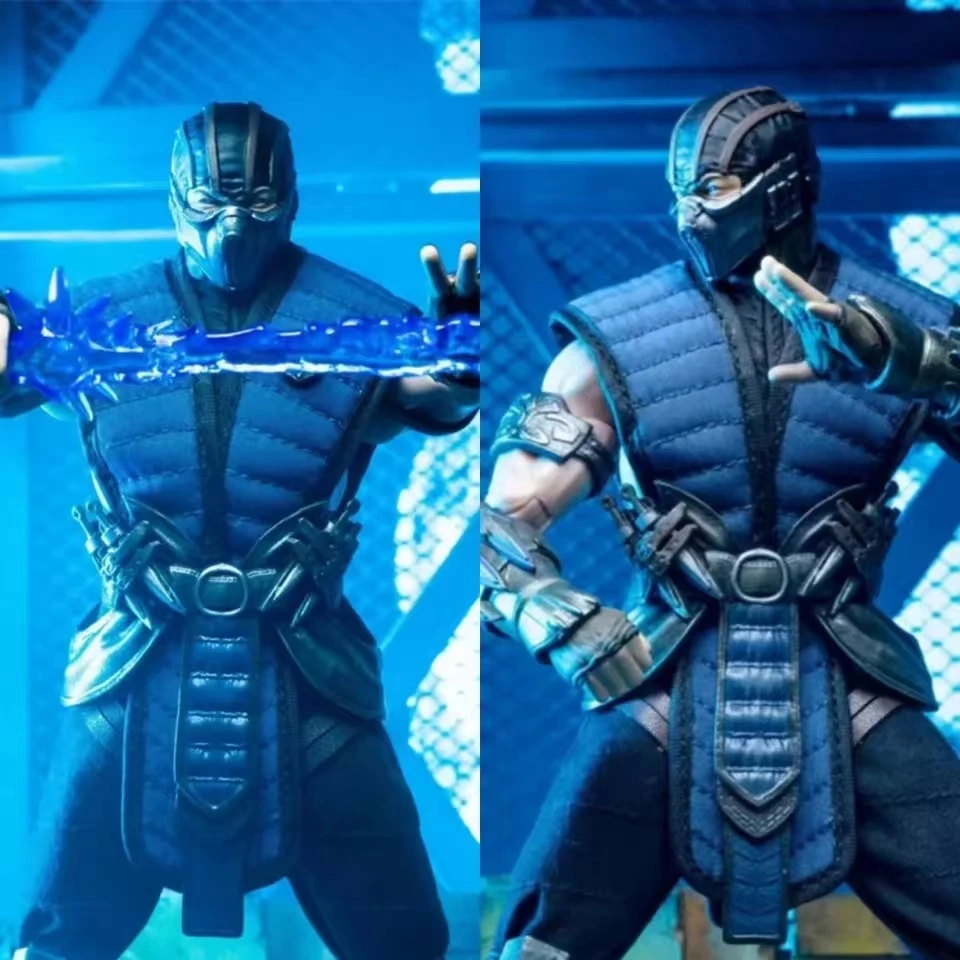 

Original In Stosk Joy Man Toys JMToys ZK001 1/12 Mortal Kombat Figures Sub-Zero Action Anime Figurine Classic Sub-Zero Models