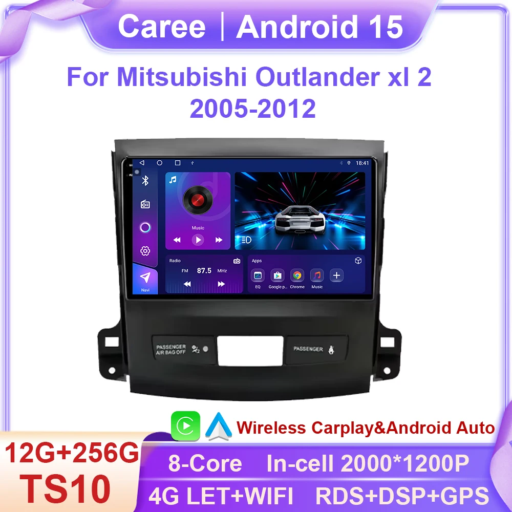 

Android Car Radio Multimidia Player For Mitsubishi Outlander xl 2 2005-2012 For Citroen C-Crosser For Peugeot 4007 2007-2013 DSP