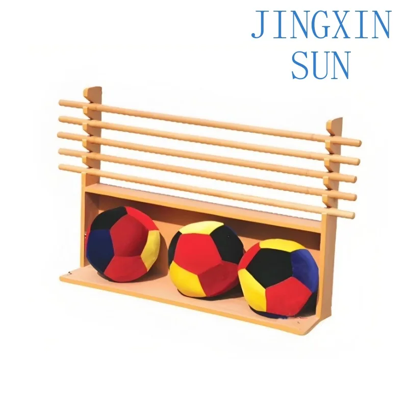 Gymnastics sticks and throwing balls (horizontal) Upper limb balance and coordination exercise equipment