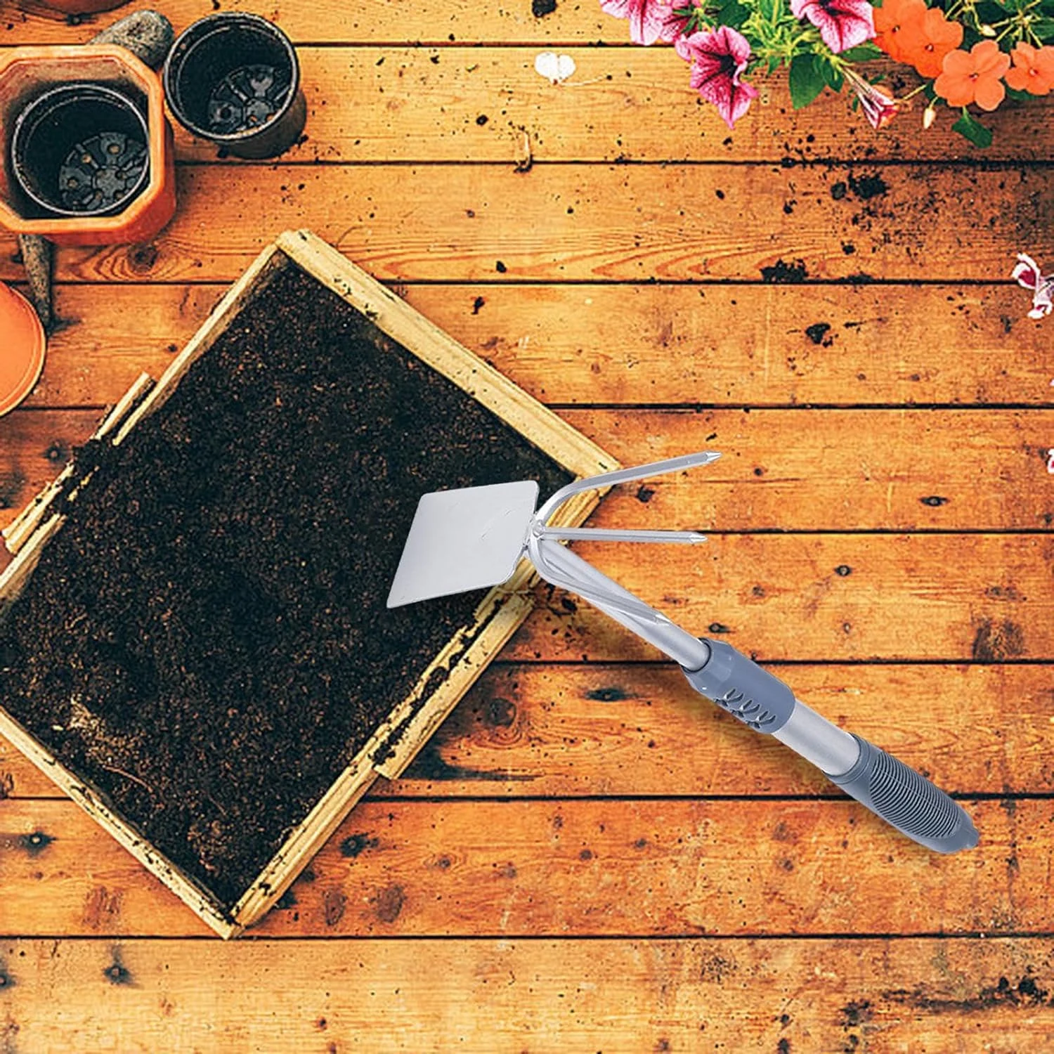 High-quality ergonomic and versatile heavy duty steel hand tools for successful transplanting, precise digging, efficient planti