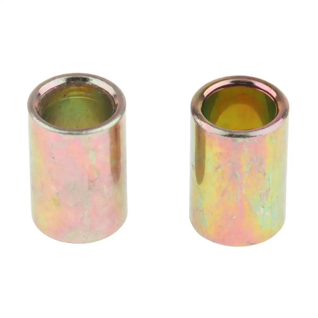 2Pcs Motorcycle Absorber Bush Upper Metal Sleeves Insert