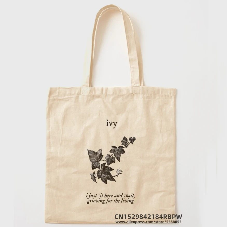 ivy Tote Bag Girls Pacakge Hand Bag Women Eco Reusable Shoulder Shopper Bags Bolsas De Tela