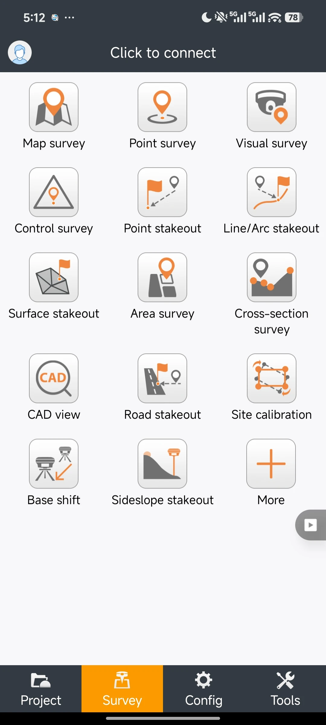 Landstar8 Software Android APP 8.0 Version for RTK GNSS Surveying