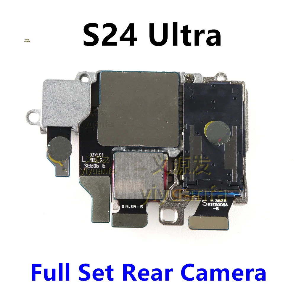 Rear Camera For Samsung Galaxy S24 Ultra SM-S928B S928U S928N S928E, S928E/DS Back Camera Module Full Set S24U