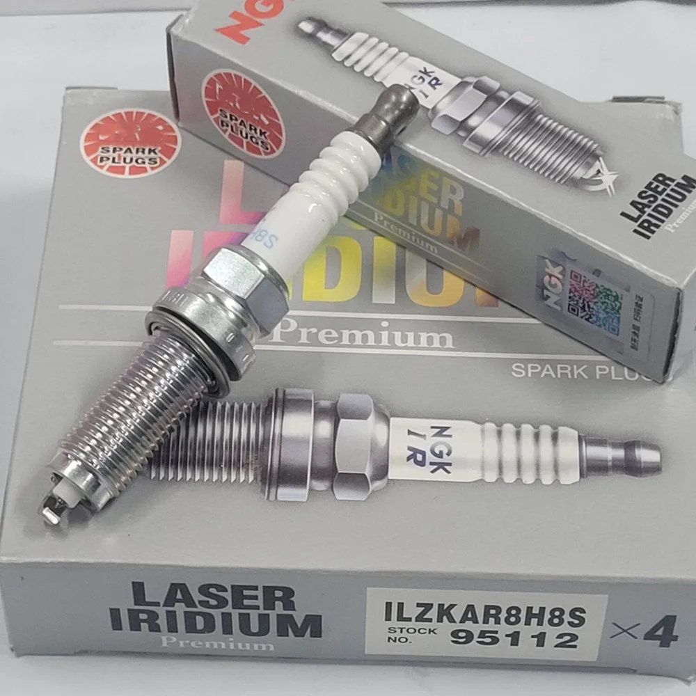 

4-6pcs Brand New Laser Iridium Platinuim Spark Plug ILZKAR8H8S 95112 for 12290-59B003