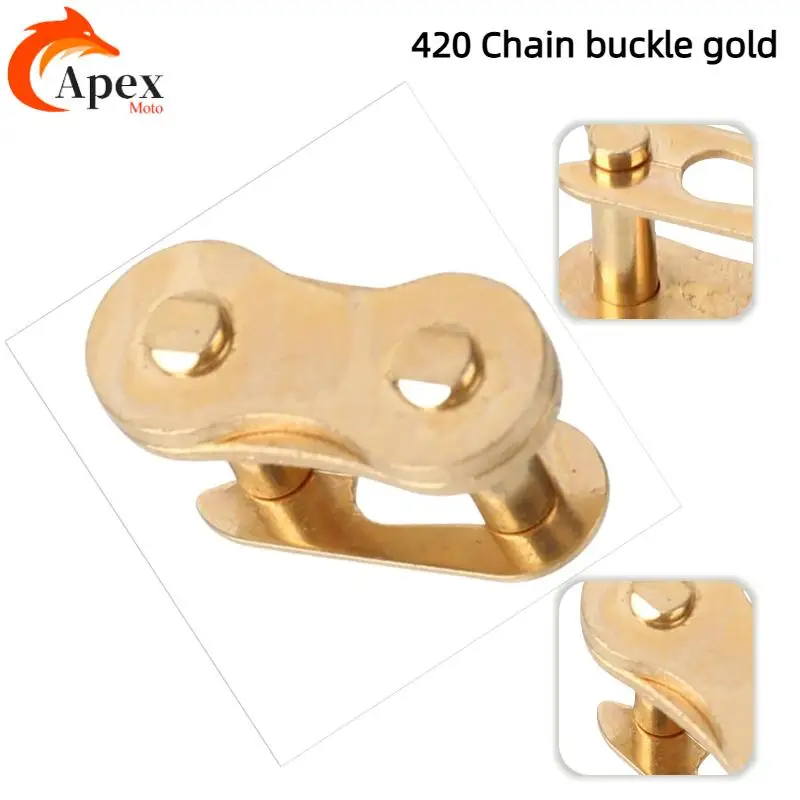 

Motorcycle chain buckle link, chain connector main joint link with O-ring chain lock, four-wheel ATV motorcycle chain buckle