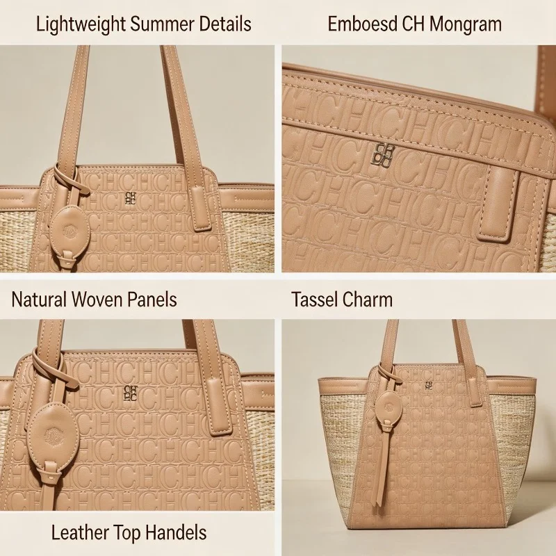 Женская сумка-тоут CHHC из сол – обзор и цена Tote Bag Leather Monogram