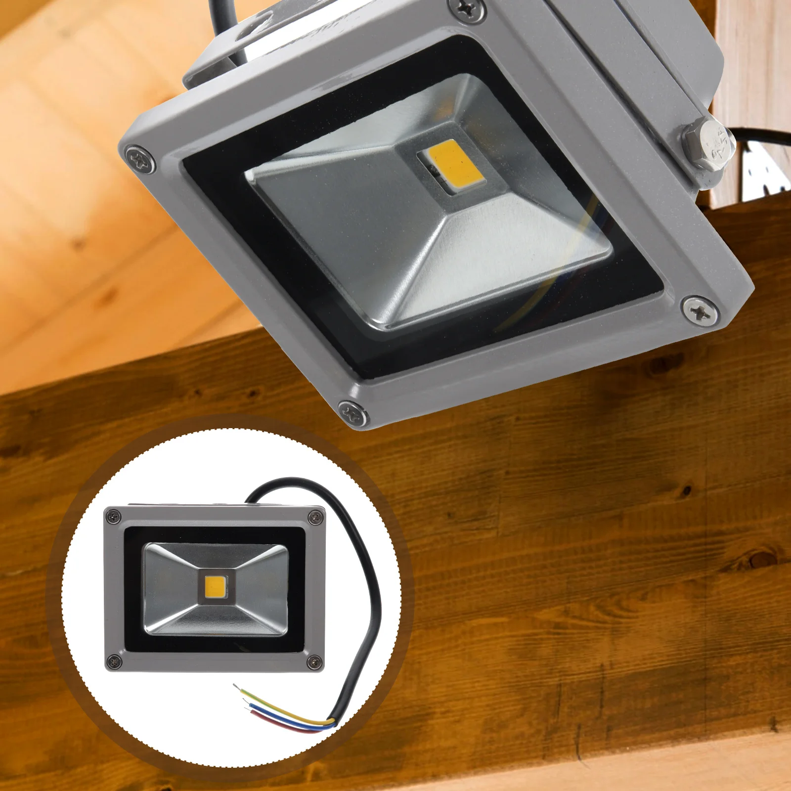 

10W 85V-265V Waterproof Outdoor Warm White Led Saving 60000 Hours For Stadium Tunnel Mall