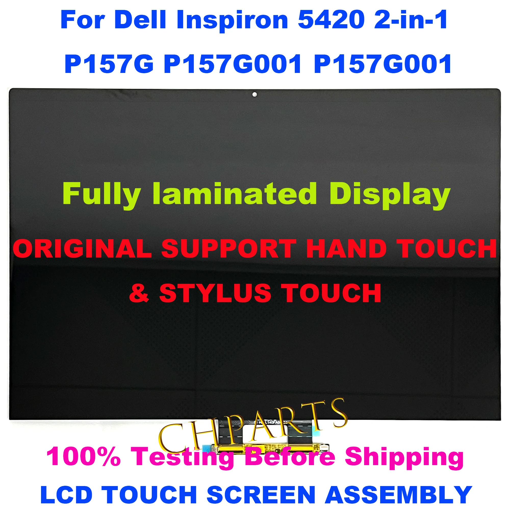 Imagem -06 - Substituição da Tela Sensível ao Toque Lcd com Moldura Tela de Montagem Dell Inspiron 5420 74252-em P157g P157g001 P157g001 14 Polegadas 1920*1200 Exibição