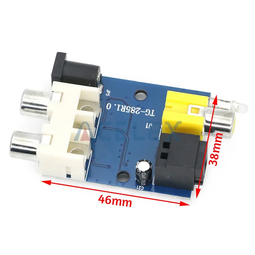 CS8416 CS434 chip 24BIT192KHz coaxial fiber DAC decoder board module