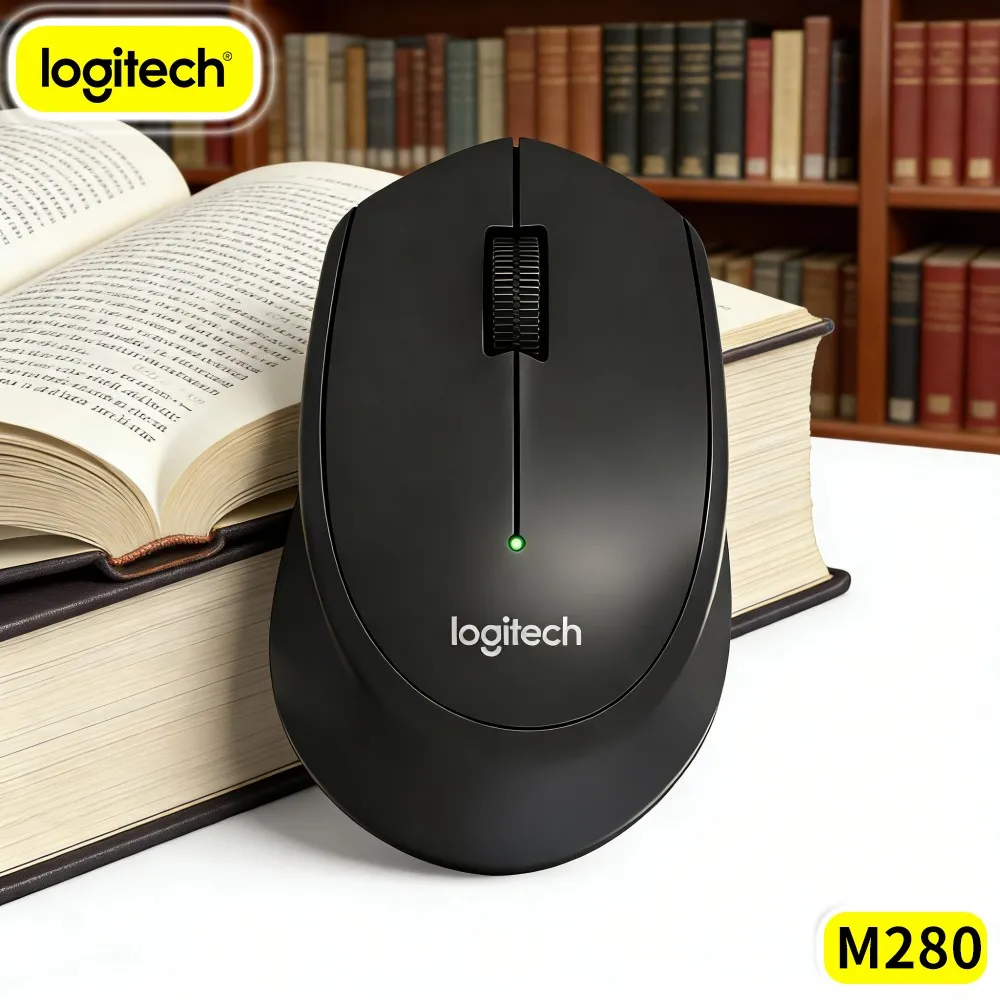 For Student Online Assignment And Web Research Wireless Mouse M280 Stable Link Avoids Lag Note Taking Browsing Notebook Pc