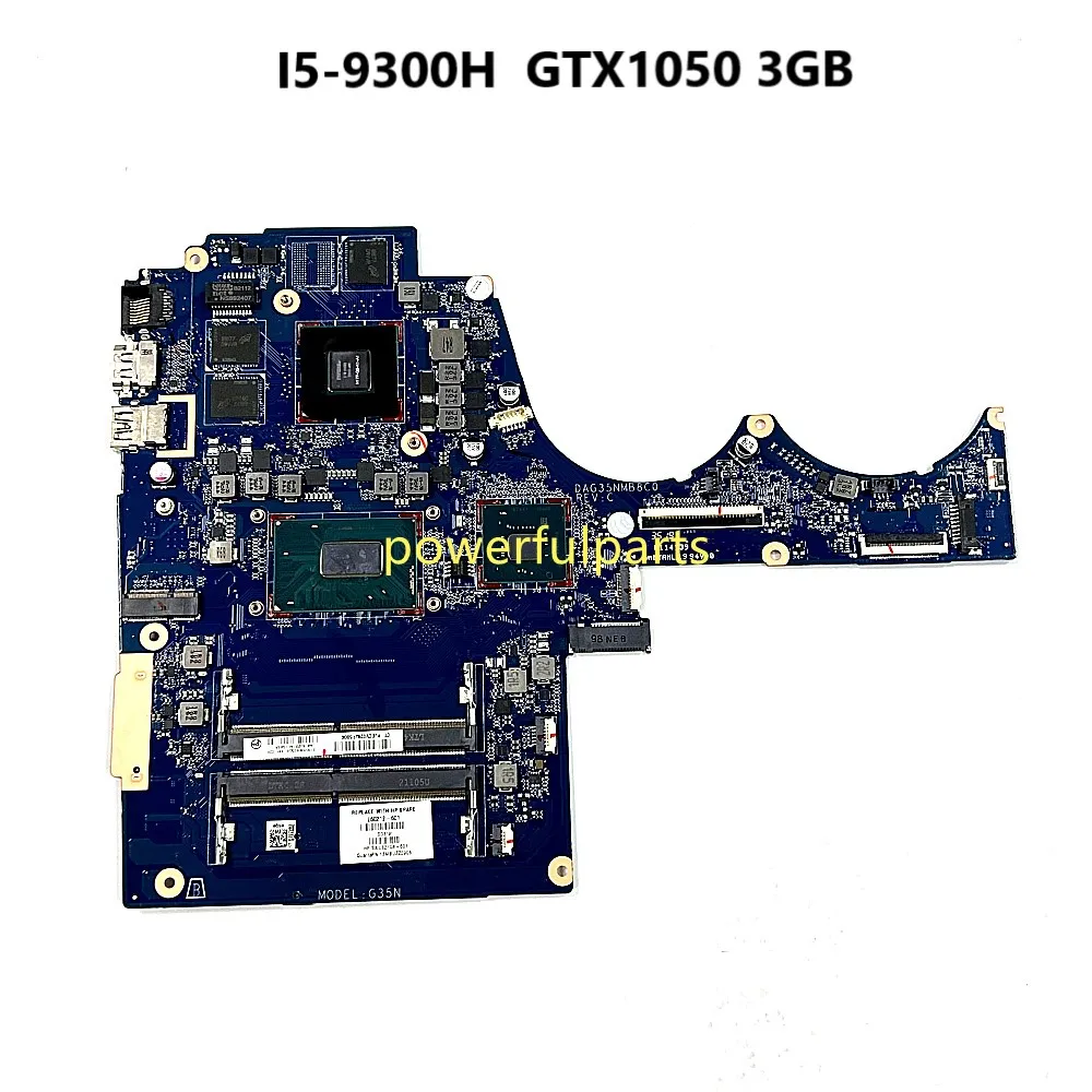 

For HP Pavilion 15-BC 15-AX Motherboard Mainboard L60212-601 DAG35NMB8C0 I5-9300H CPU GTX1050 3G Graphic Working Perfect