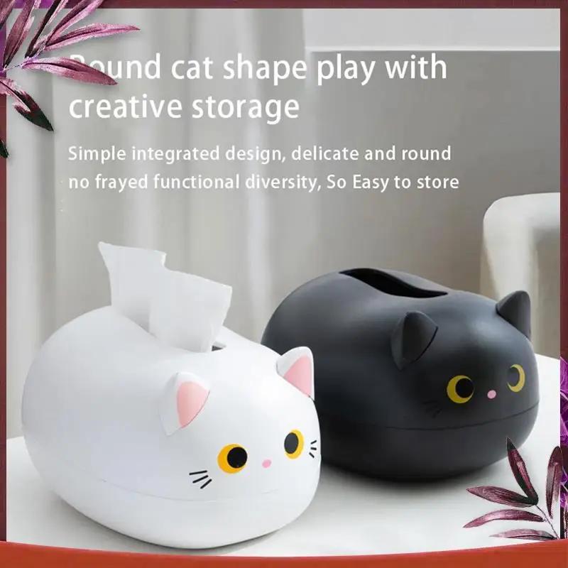 

Прочный милый ящик для хранения салфеток для гостиной, кухонный контейнер для бумаги, настольный держатель для туалетной бумаги для ванной комнаты, общежития