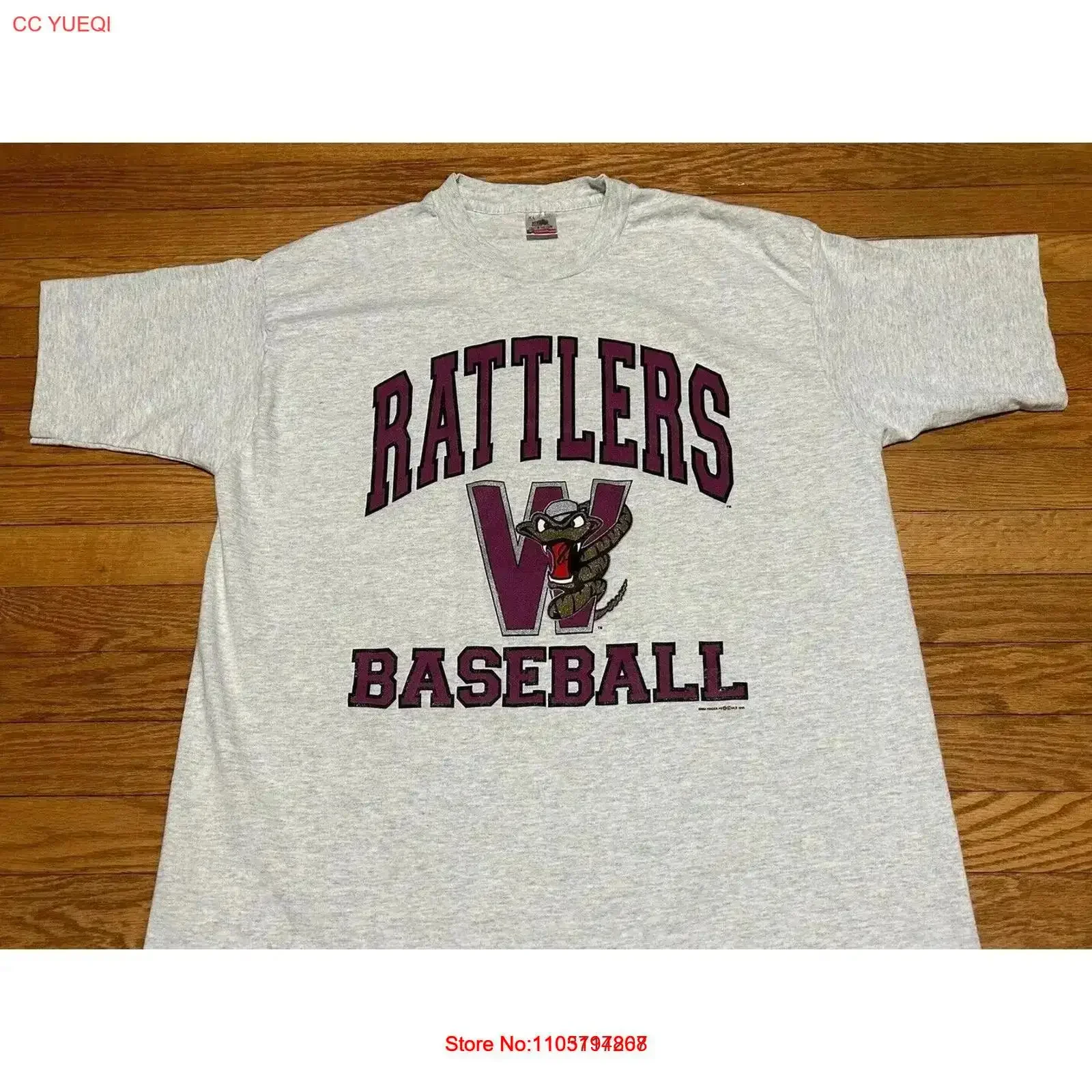 Vtg 90s 1995 Wisconsin Timber Rattlers Minor League Baseball T shirt Size XL vintage Washed graphic Versatile Casual Stretched