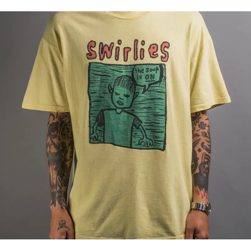 

Футболка Swirlies Band The Soup Is On Желтая классическая S 5Xl Gc1610