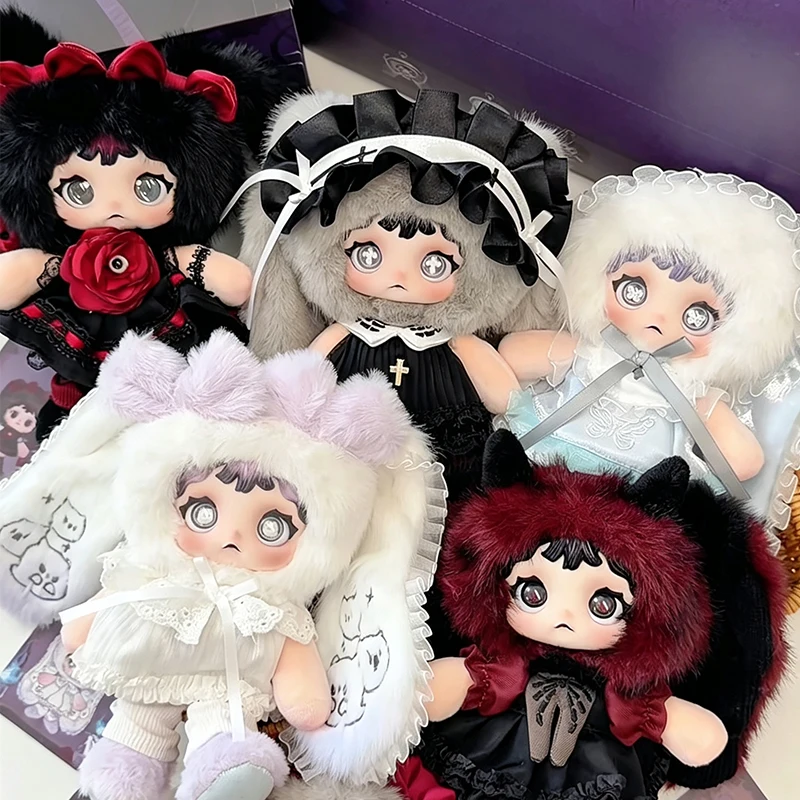 Heymi Witch's Game Plush Blind Box Heymi Anime Doll Pendant Mystery Box Gothic Plush Keychain Blindbox Anime Doll Surprise Toys