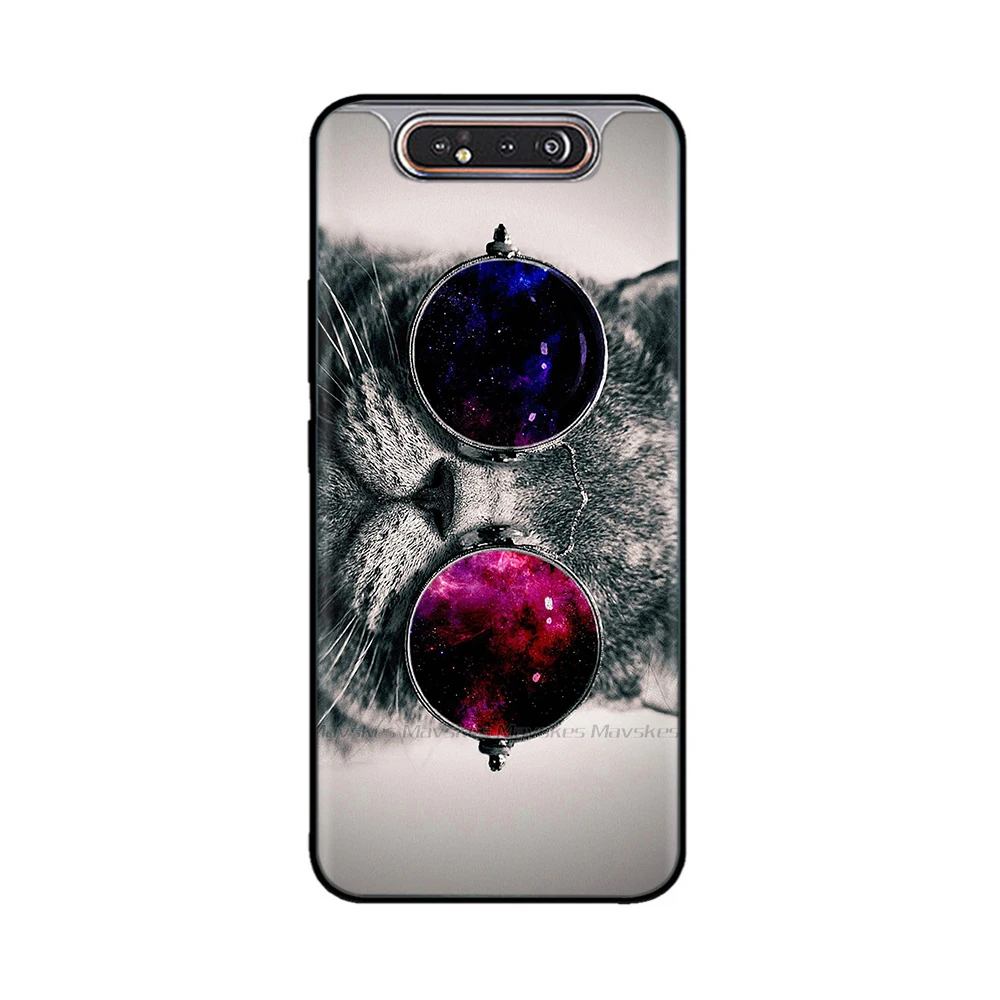 For Samsung Galaxy A80 Case Phone Cover Soft Silicone TPU Back Cases For Samsung Galaxy A80 A 80 Bumpers GalaxyA80 6.7 inch