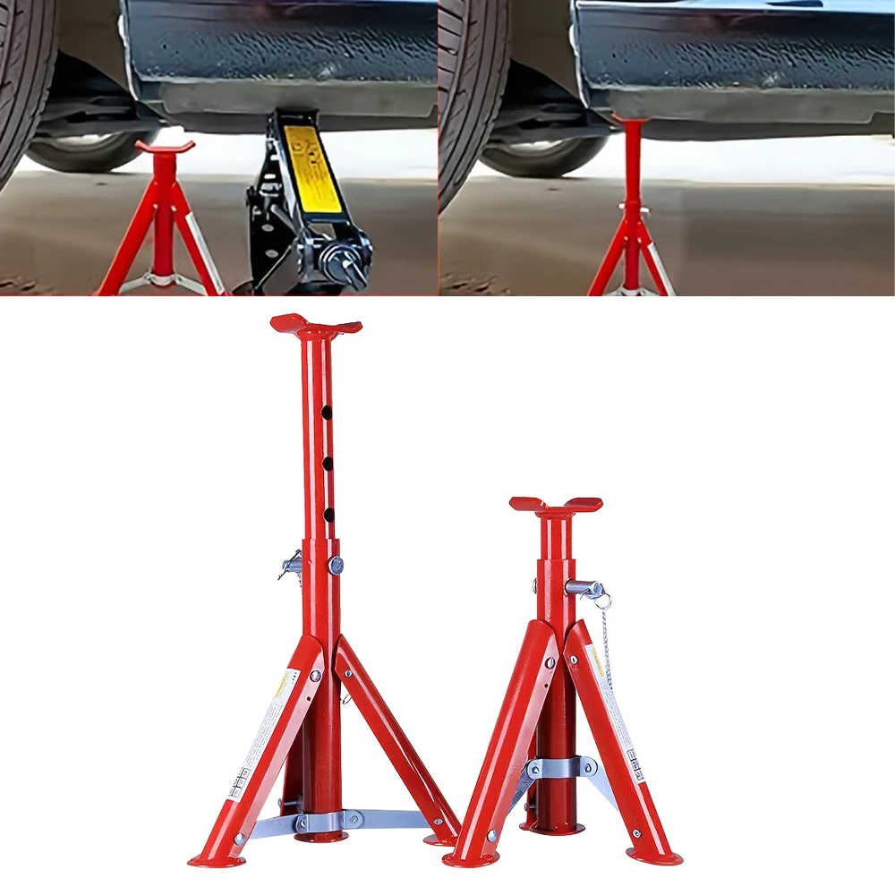 

2 Tons 25~36cm 3 Tons 27~45cm Height Increasing Tool Folding Telescopic Jack Security Bracket Auto Repair Tools
