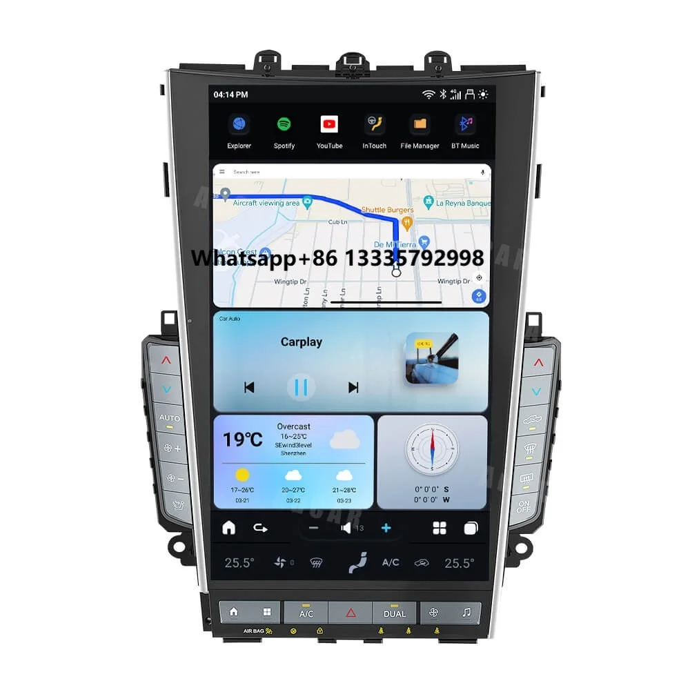 

Mark 7 AuCAR 13.6" Android 13 Tesla Screen Car Radio Video for Infiniti Q50 Q50S Q60 Q60S 2014-2022 GPS Navigation Stereo Player