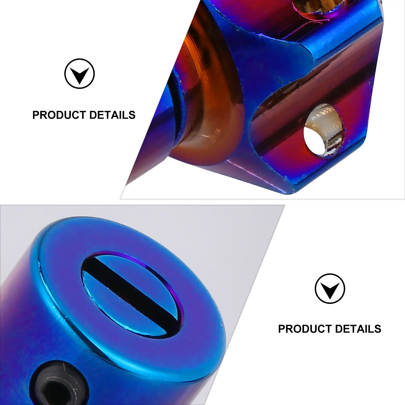 

Чехол для мотоцикла с ЧПУ, титановый шестигранный наконечник ключа, алюминиевый брелок для универсальных мотоциклетных ключей, аксессуары для модернизации