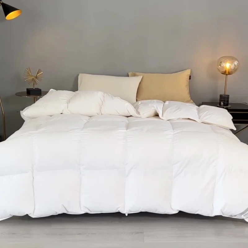 95% down comforter, white goose down comforter, thick winter sheet, double spring and autumn comforter, warm duvet core