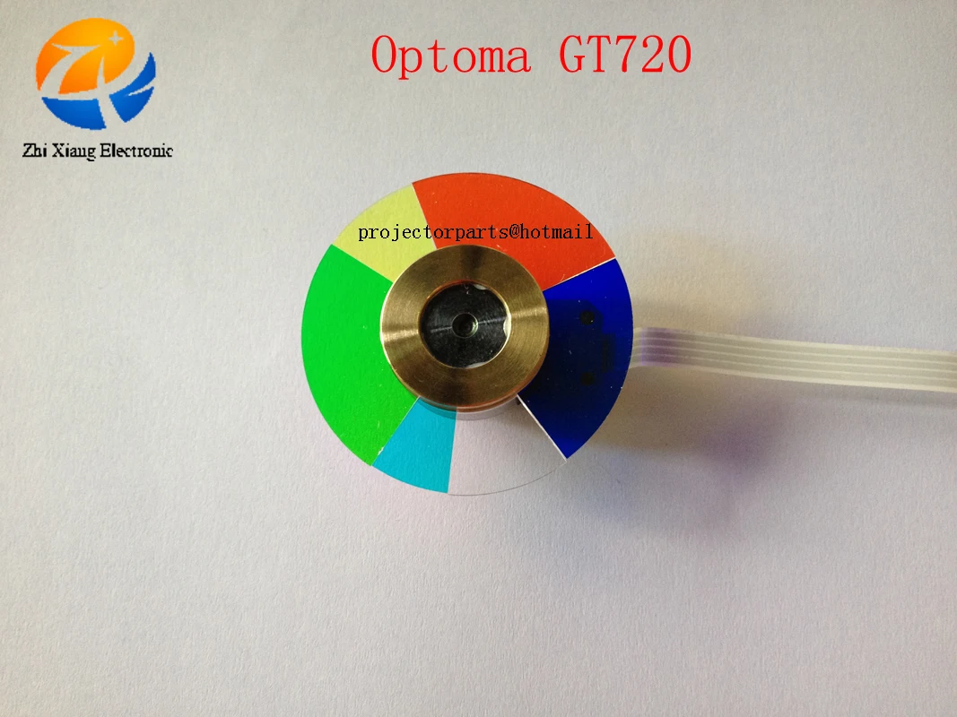 Nowa oryginalna kolorowa kierownica projektora do Optoma GT720 części do projektora OPTOMA GT720E color wheel darmowa wysyłka