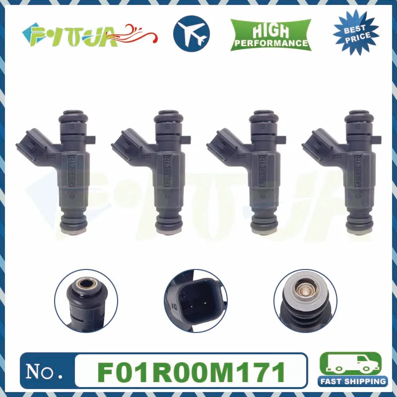 

4pcs Fuel Injection NOZZLE OE F01R00M171 FOR CHANA CX70 1.5T