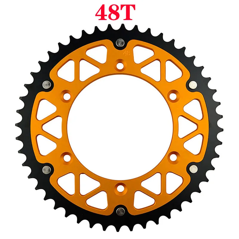 AHL Motorcycle 45T - 52T Rear Sprocket For SUZUKI DR-Z 400 TS200 1989-1994  RM-Z 250 RM-X RM-Z 450 DRZ400 RMZ250 RMX450 TS 200