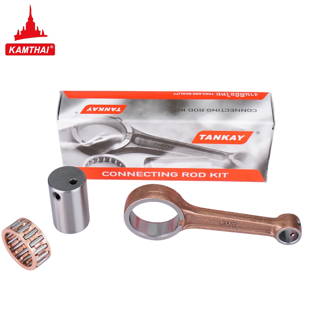 KAMTHAI Motorcycle Forged Connecting Rod for Yamaha Jupiter Vega R Lama R/Z Crypton110 115 105 JY110  Engine Part Crankshaft Kit view 2