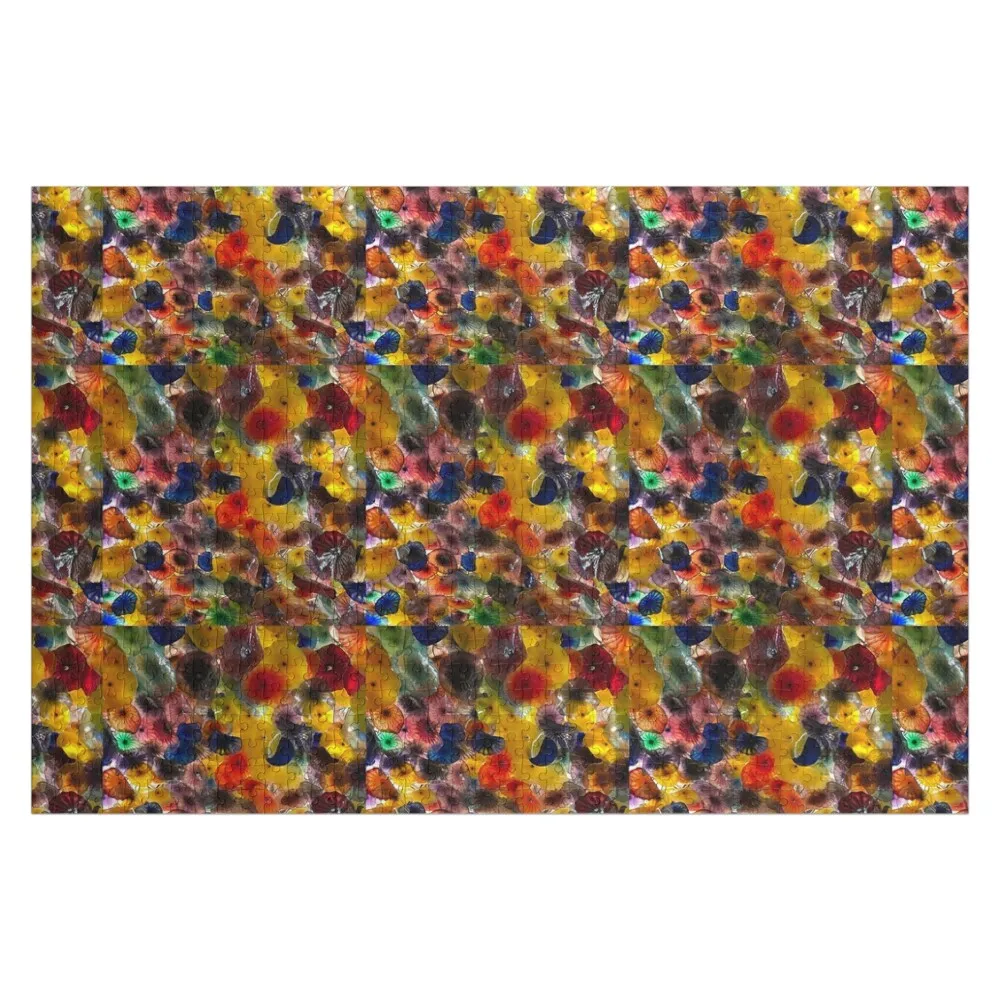 

Las Vegas Bellagio Chihuly’s Art Blossoms Fiori Di Como Jigsaw Puzzle Iq Diorama Accessories Custom Gift Puzzle
