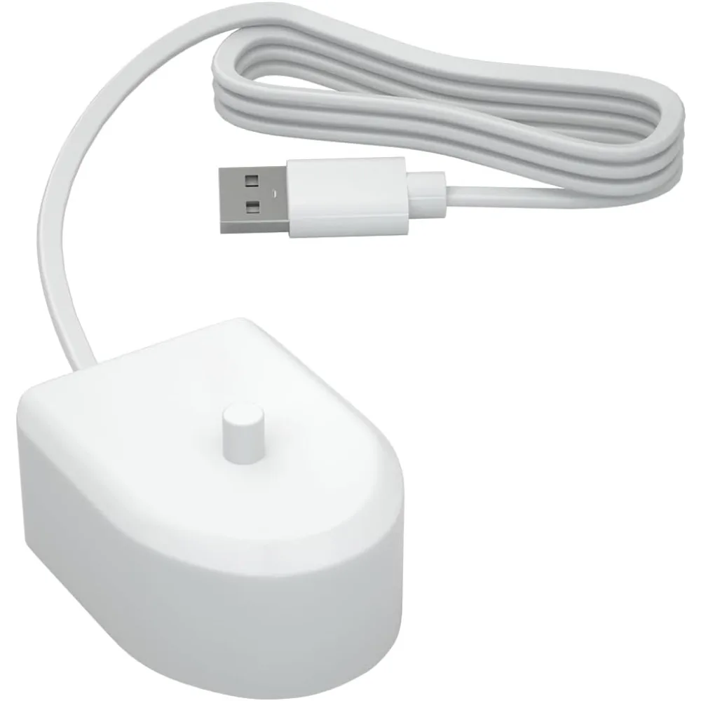 USB Charger Base for Philips Sonicare HX6100/HX3K/6K/8K/9K, Portable Travel Replacement Electric Toothbrush Charger