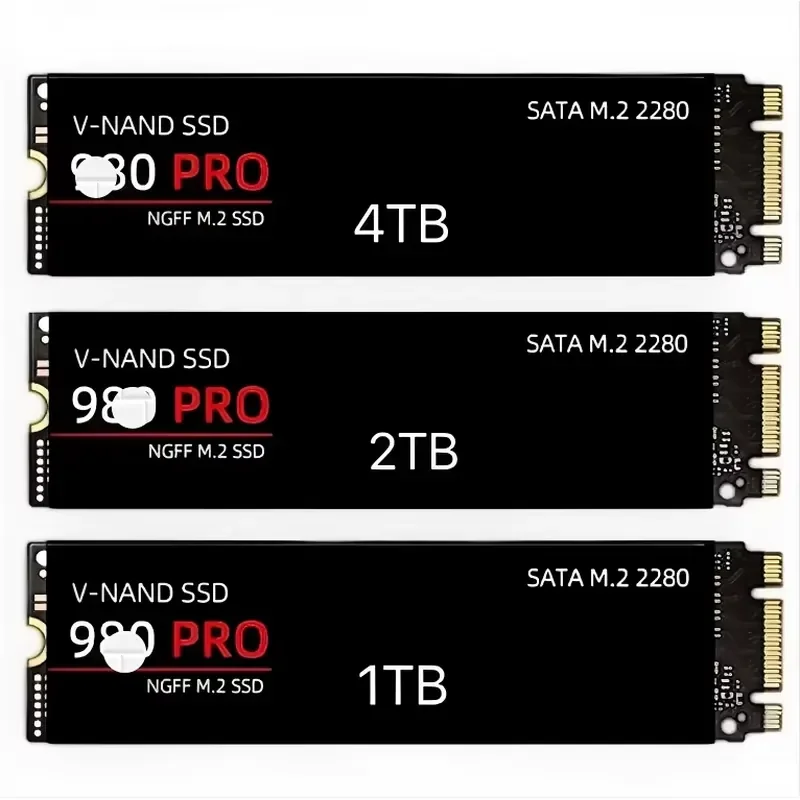 2TB Solid-State M.2 NGFF SSD New Internal Laptop and Desktop HDD Single Disk Capacity 2GB Direct Supply