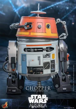 原廠 HOTTOYS 1/6 TMS112 星際大戰 阿索爾太空技工機器人 Chopper 可動人偶模型玩具 18CM 收藏場景擺飾禮品 10 最佳銷售 星際大戰直升機 - №2