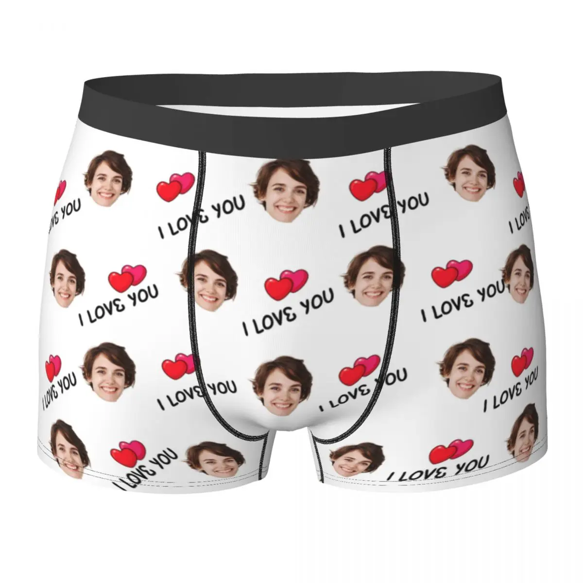 Custom Boxers for Men Boyfriend Father Husband, Personalized Funny Boxers for Men Birthday Valentine's Day Gifts for Him