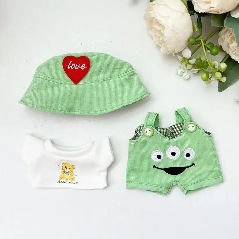 Voor Labubu Poppenkleding Mode Kleding Hoodies Poppenkleding Kleur Match Hoodies Poppen Accessoires Schattige Decoratie Kleine Doek