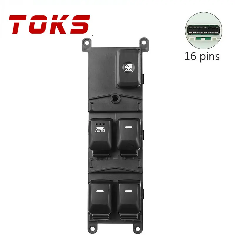 

93570-1W130 935701W130 Front Left Power Window Switch 16pins for Kia RIO III (UB) 2012-2016 Car Switch