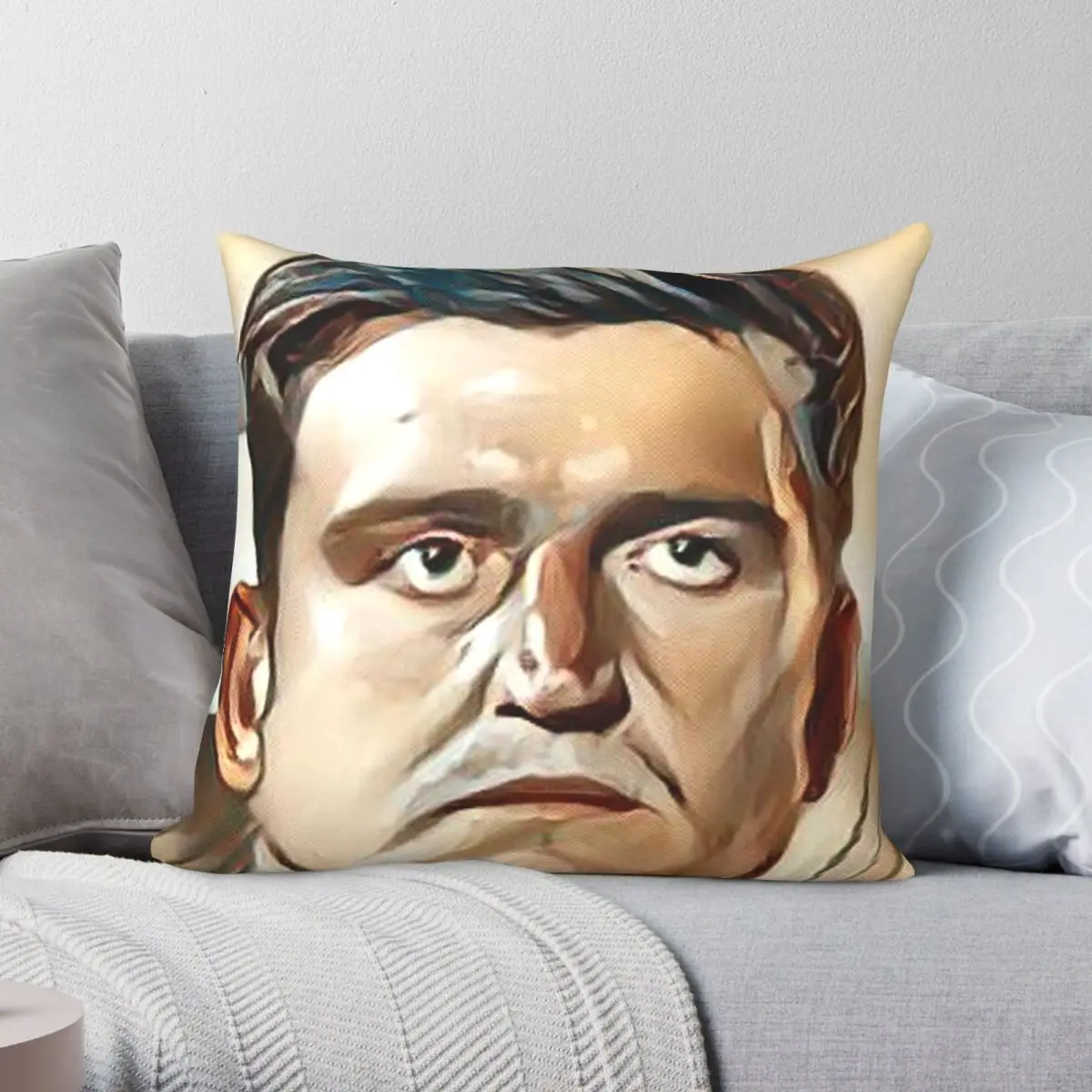 Harry Maguire Square Pillowcase Polyester Linen Velvet Printed Zip Decor Pillow Case Bed Cushion Cover Wholesale