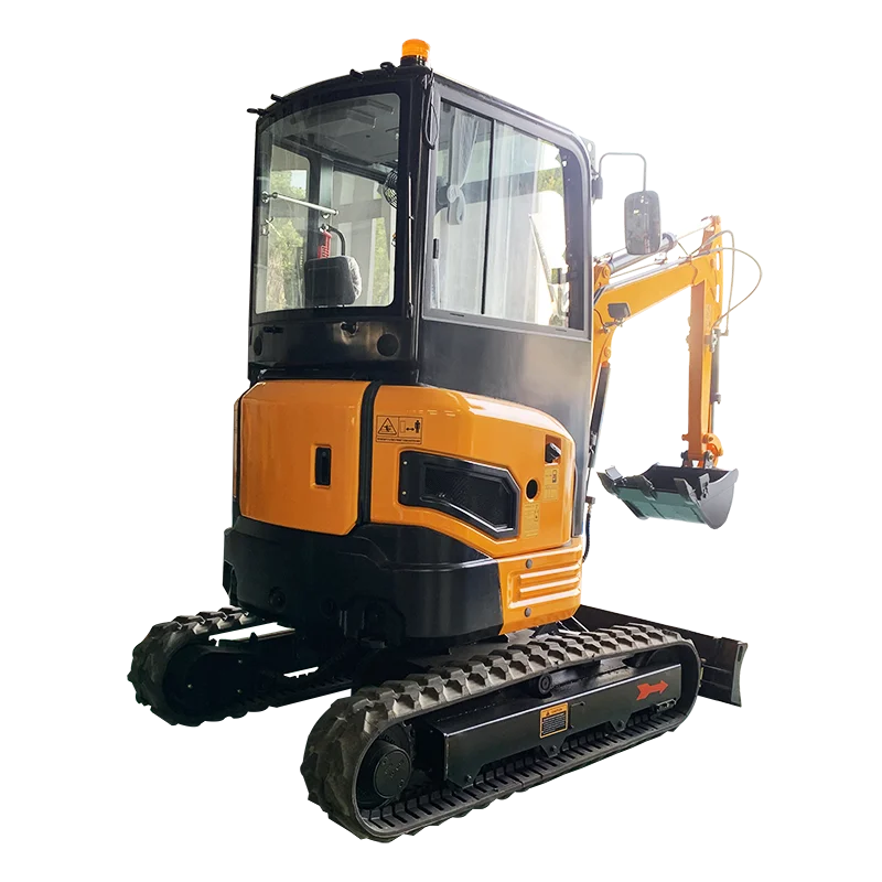 Mini Digger 1.7 Ton Diesel Engine Hydraulic Crawler Excavator For Farm Home Garden Machine China Factory Custom