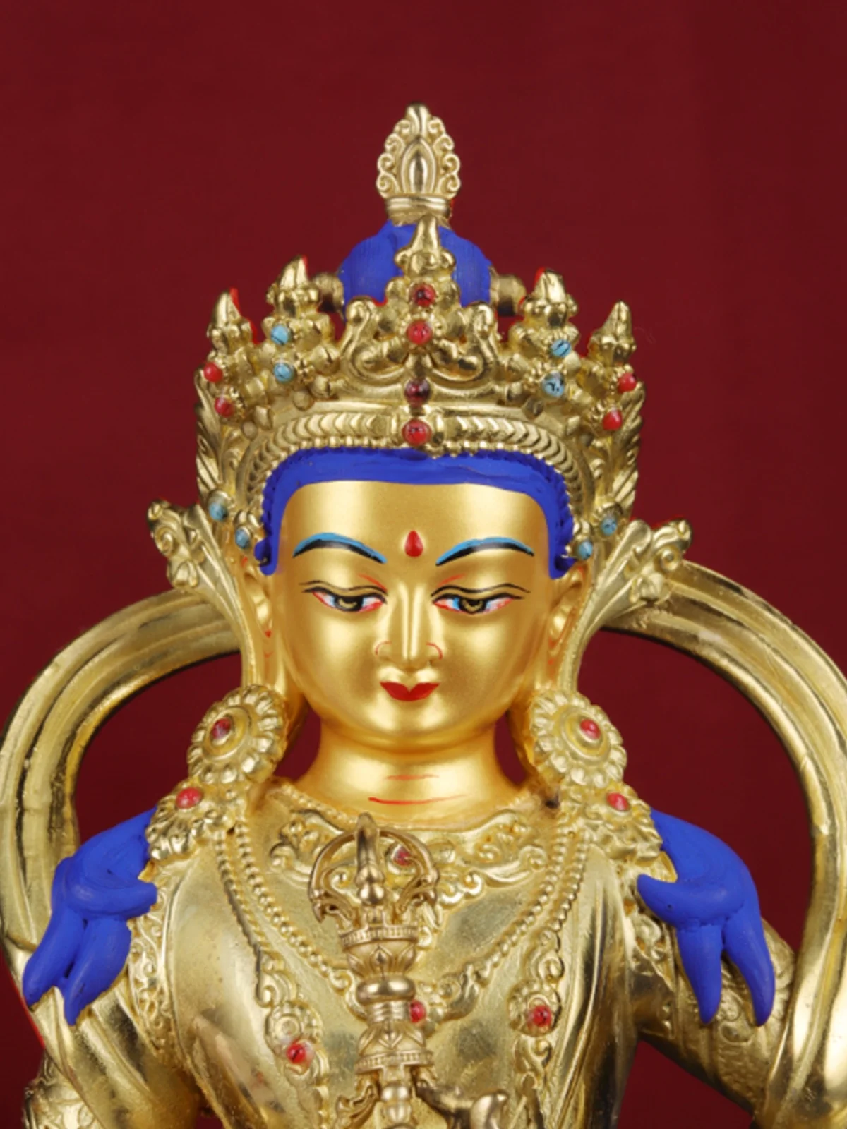 Vajrasattva Buddha tantric worships copper 5 