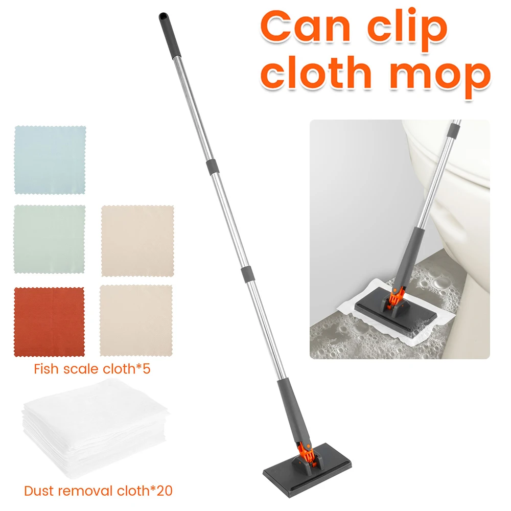 Organizador de mop con clips: La solución definitiva para mantener tu baño ordenado sin perforar paredes