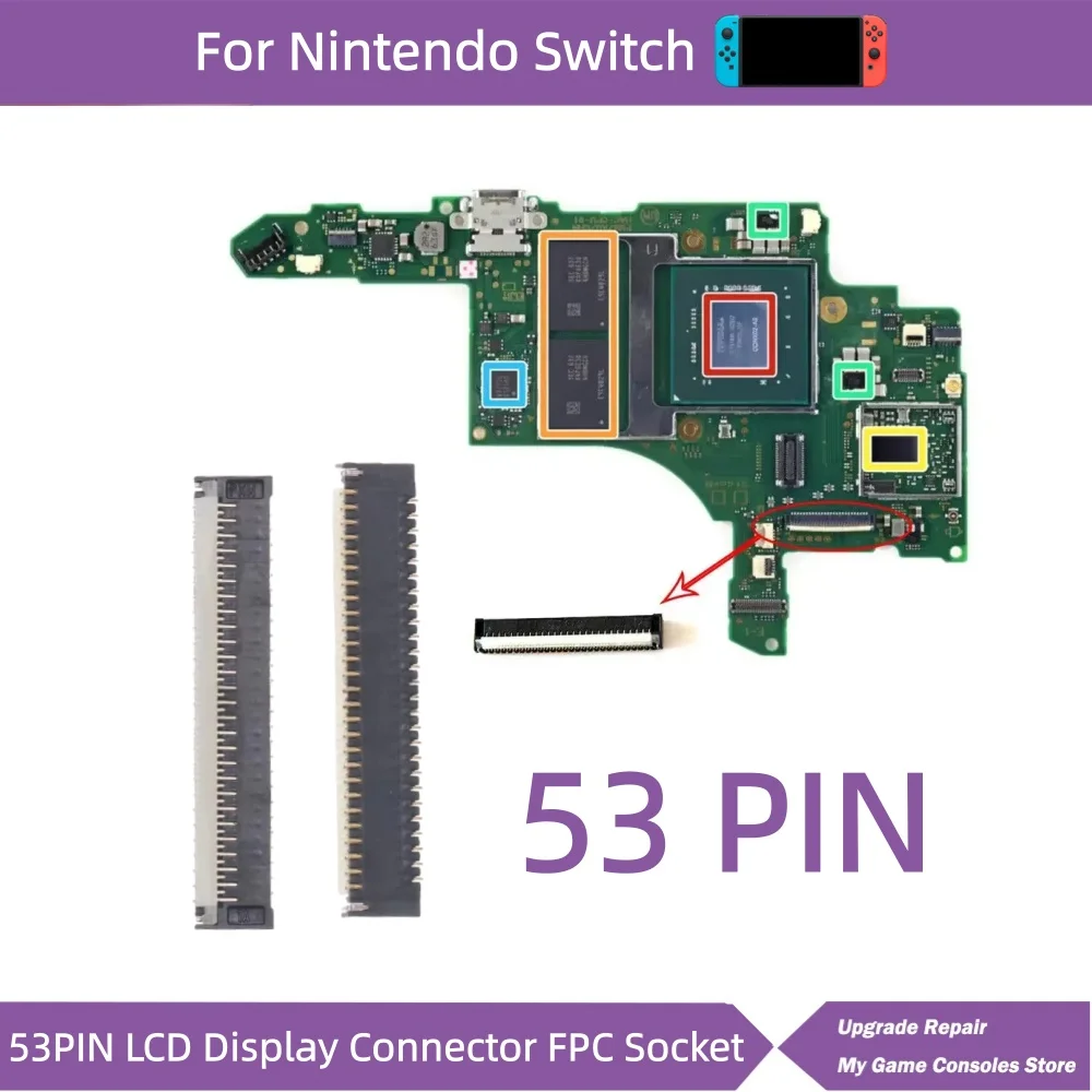 2/5/10Pcs 53Pin Lcd…