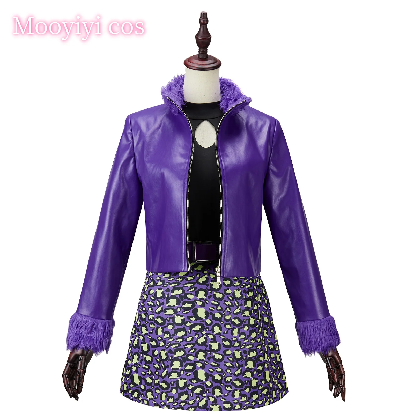 Clawdeen Lobo ‌   Disfraz de Cosplay Emily Halloween Navidad juego de exposición de cómic Anime monstruo Cosplay vestido alto XS-3XL