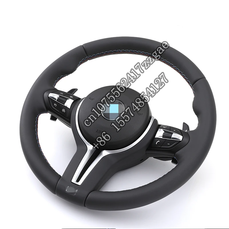 

Custom Leather Auto Car Steering Wheel for M3 M5 M6 F01 F02 F03 F04 F06 F07 F10 F11 F12 F15 F16 F18 F20 F25 F26 F30 F32 E60