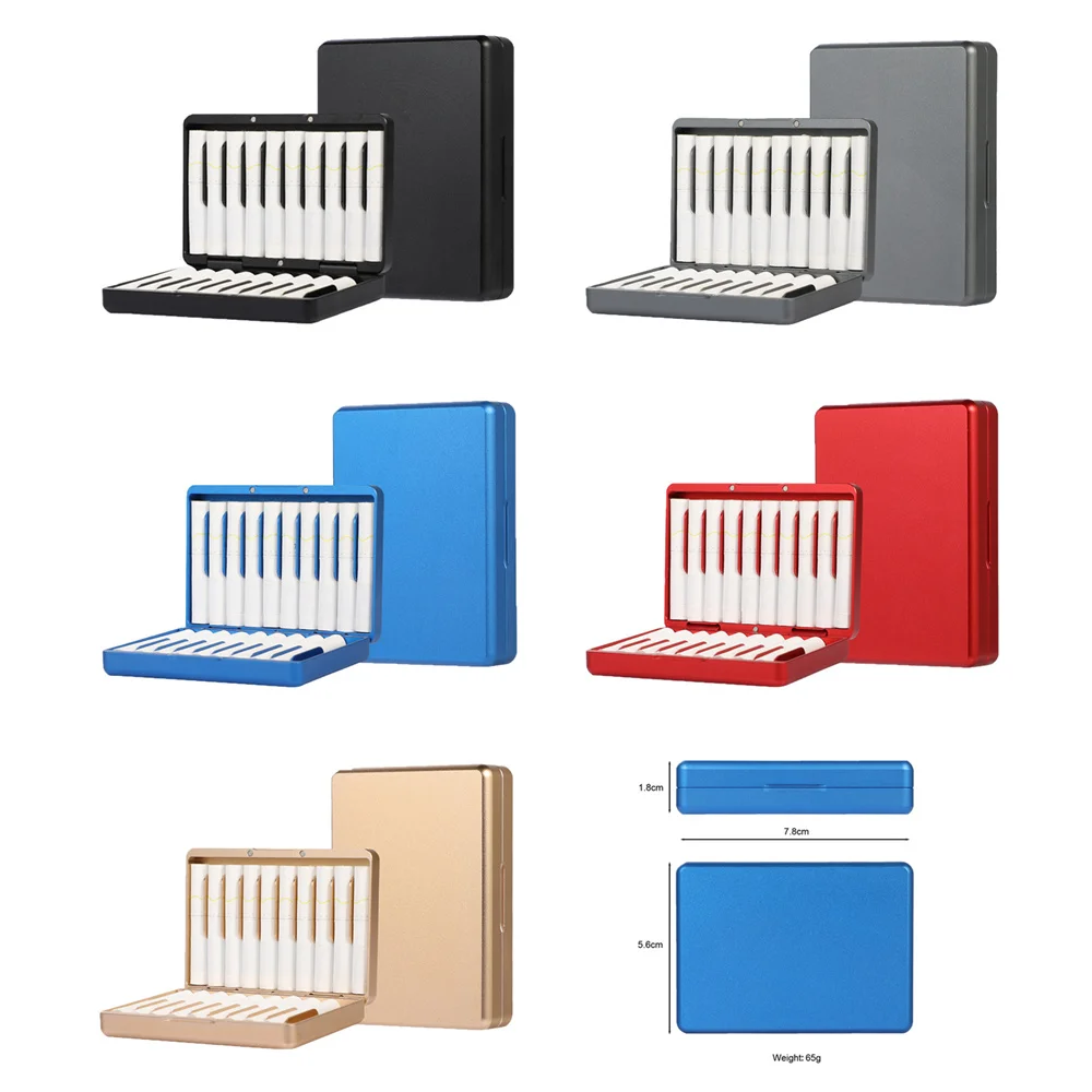 20 Sticks Metal Storage Box Case for IQOS ILLUMA ONE/ILLUMA I ONE 3Duo Cigarette Holder for IQOS ILLUAM/ILLUME PRIME Accessories
