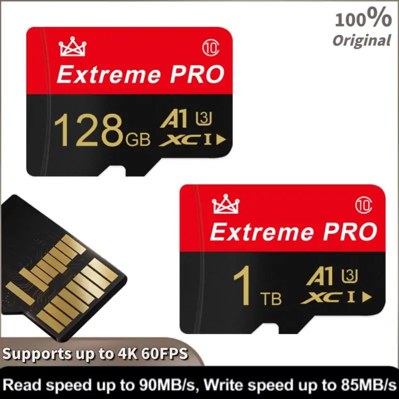 Original Extreme 128GB 2TB Micro TF/SD Card 256GB SSD A2 Class 10 High Speed TF Card SD Memory Card 1TB Flash Memory SD Cards