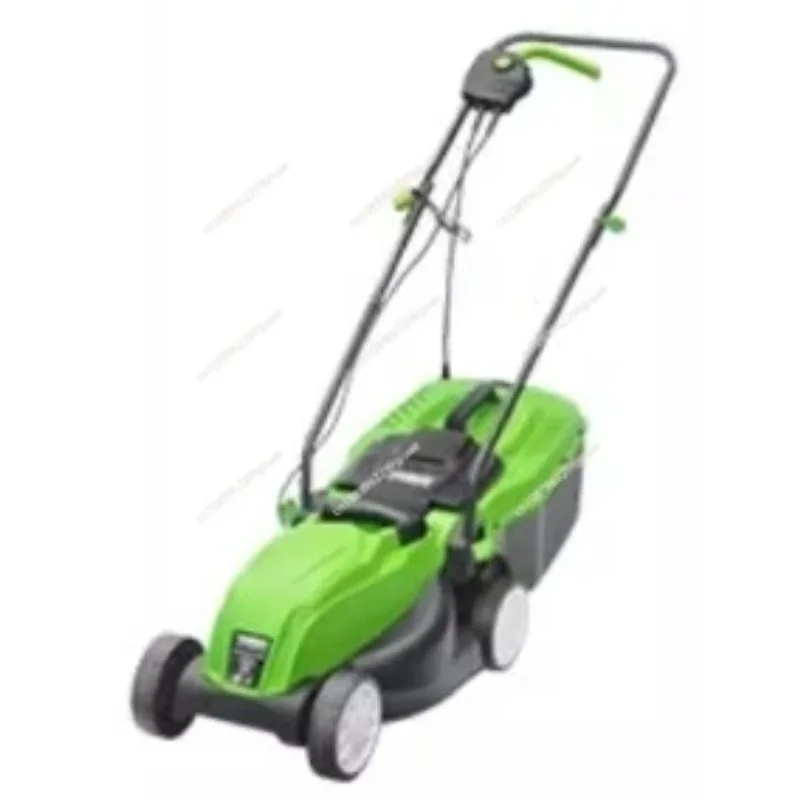 1600W Self Propelled Cordless Lawn Mower with LED Lights Aluminum Handles 6.0Ah Battery Pack Dual Port Fast Charger