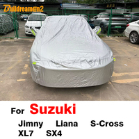 Buildreamen2 Waterproof Car Cover For Suzuki Jimny SX4 S-Cross XL7 Liana Sun Snow Rain Ice Resistant Full Auto Cover Windproof