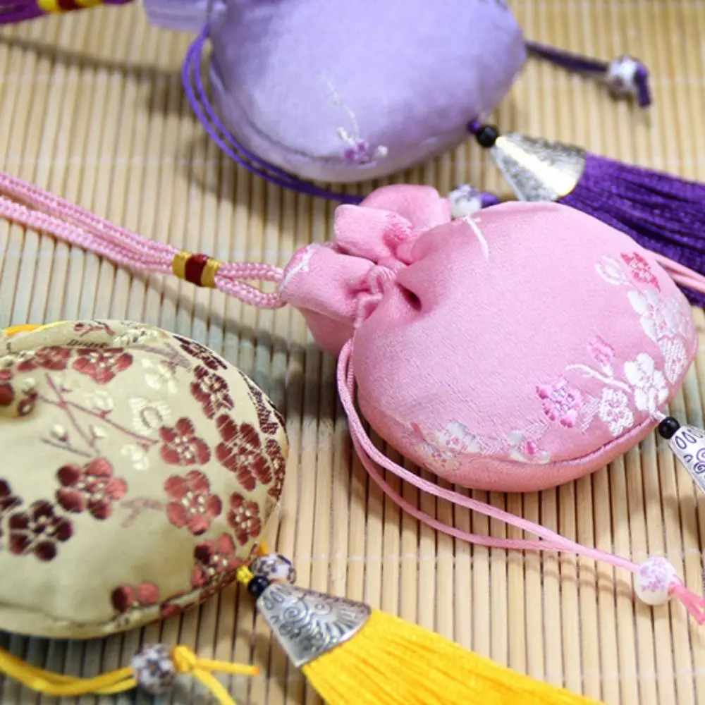 Dragon Boat Festival Bag Plum Flower Sachet Jewelry Packaging Retro Pattern Jewelry Storage Bag Brocade Small Pouch
